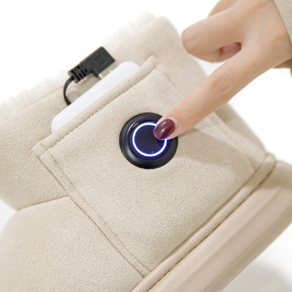 Sloffy - Indoor Heated Slippers With Battery